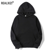Sweats à capuche décontractés pour hommes et femmes, sweat-shirt noir surdimensionné, sweats à capuche pour hommes, pull PVD, document solide, printemps, automne 1